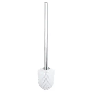 Produktfoto för GROHE 40392000, Toalettborste, Krom, Vit, 1 styck