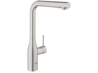 Produktfoto för GROHE Essence, Badrumshandfat, Hävarm, 1/2, Rostfritt stål