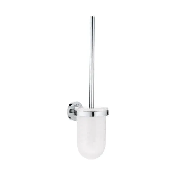Alternativ bild 0 för GROHE Essentials, Toalettborste och hållare, Krom, Glas, Metall
