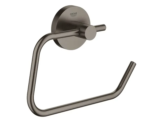 Alternativ bild 0 för Grohe Essentials Toiletpapirholder uden låg - Børstet Hard Graphite
