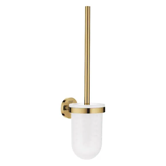 Alternativ bild 0 för Grohe Essentials väggmonterad toalettborste med glashållare - Polished Cool Sunrise