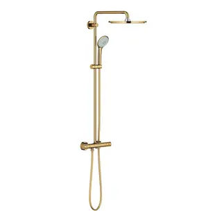Produktfoto för Grohe Euphoria 310 Duschsystem med termostat - Polerad Cool Sunrise