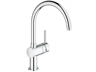 Produktfoto för GROHE Minta, Krom, Hävarm, Single, Keramiska, 4,6 cm, 360°