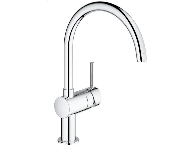 Alternativ bild 0 för GROHE Minta, Krom, Hävarm, Single, Keramiska, 4,6 cm, 360°