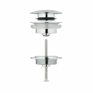 Produktfoto för Grohe Pop up bottenventil - med trycköppning 65807000