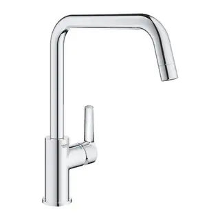 Produktfoto för GROHE QuickFix Start, Standard, Krom, Joystick, Single, 3/8, Keramiska