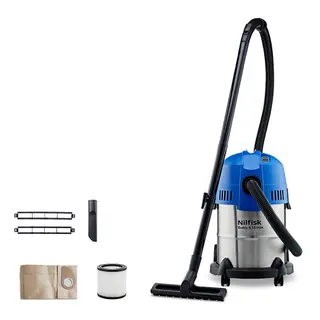 Produktfoto för GROVDAMMSUGARE BUDDY II 18 INOX NILFISK | Beijerbygg Byggmaterial