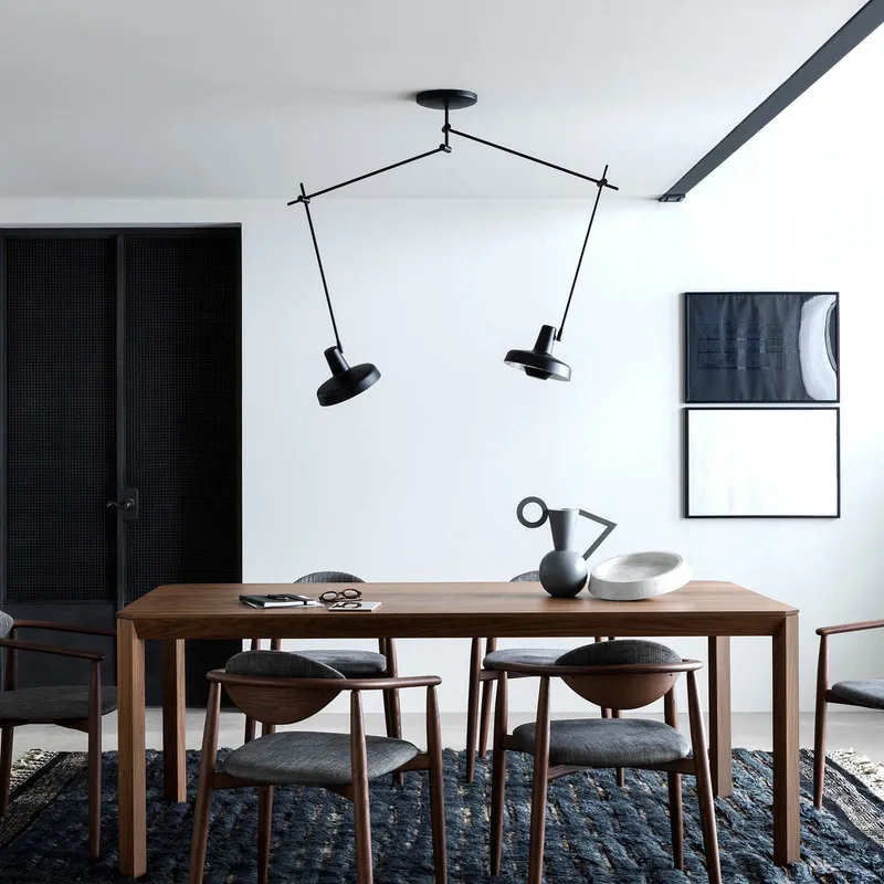 Bild 2 för Grupa Products - Arigato Taklampa Double Long Svart Grupa