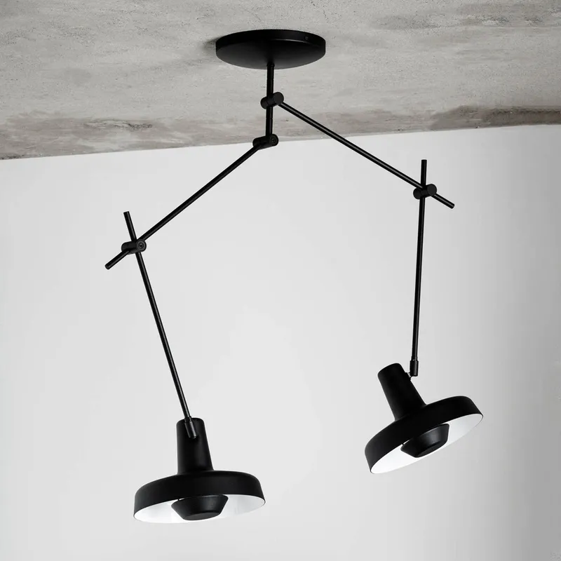 Bild 1 för Grupa Products - Arigato Taklampa Dubbel Svart Grupa