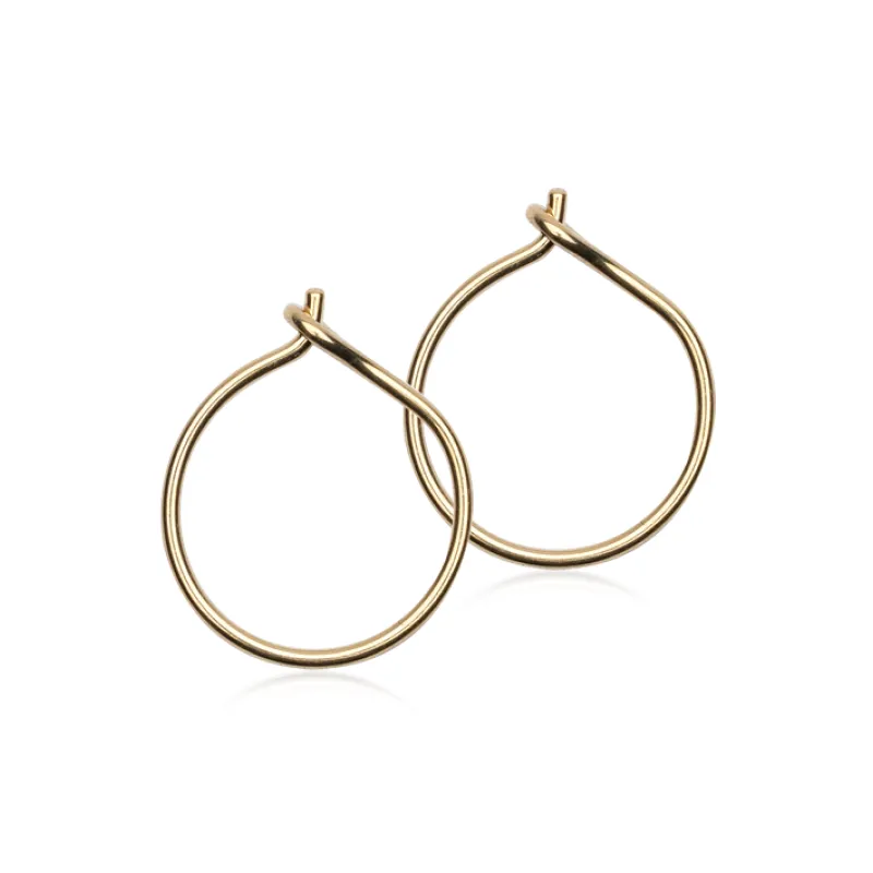 Bild 1 för GT Ear Ring 14 mm Guld