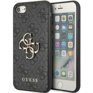 Produktfoto för Guess Etui Guess GUHCI84GMGGR Apple iPhone SE 2022/SE 2020/8/7 szary/grey hardcase 4G Big Metal Logo