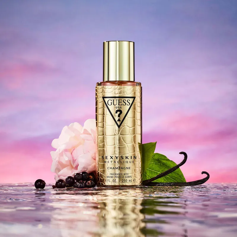 Bild 2 för GUESS Sexy Skin Body Mist Metallique Champagne - 250 ml