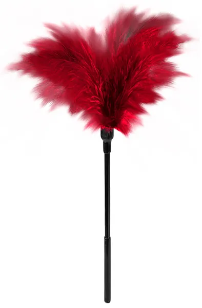 Bild 1 för Guilty Pleasure Small Feather Tickler Red