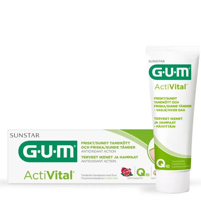 Bild 1 för GUM Gum Activital tandkräm 75 ml