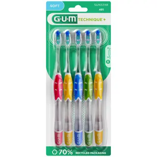 Produktfoto för GUM Technique+ Soft 5 st