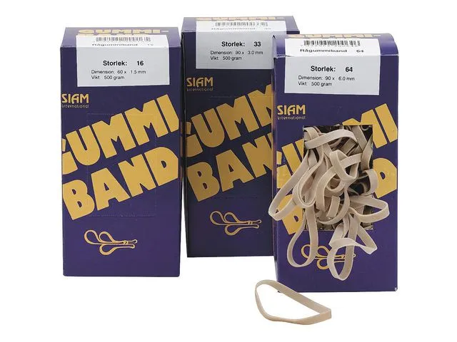 Alternativ bild 0 för Gummiband nr. 75, 500 g, 9 x 100 mm