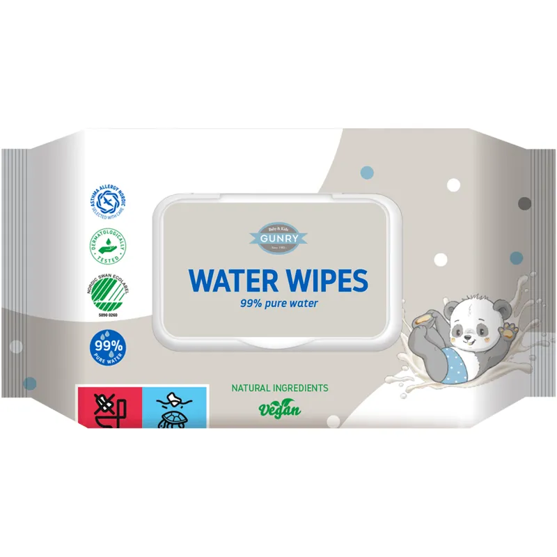 Bild 1 för Gunry Baby Water Wipes 63-pack