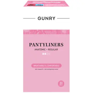 Produktfoto för Gunry Pantyliners Anatomic