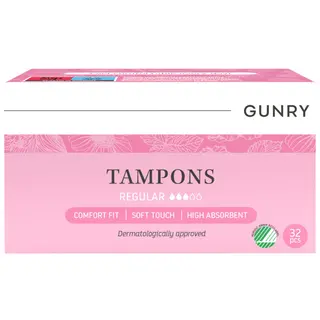 Produktfoto för Gunry Tampons Regular