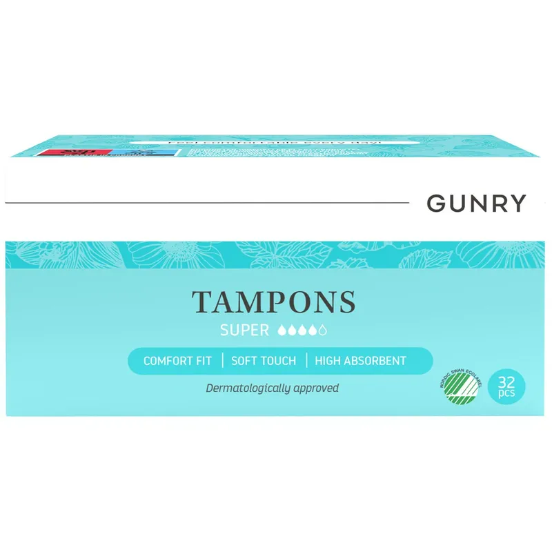 Alternativ bild 0 för Gunry Tampons Super