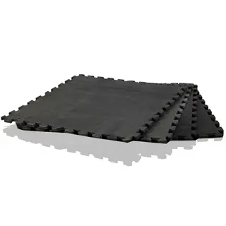 Produktfoto för Gymstick 61083, Svart, EVA, EVA (Ethylene Vinyl Acetate), 1 cm, 600 mm, 600 mm, 1,4 kg
