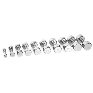 Produktfoto för Gymstick Pro Chrome Dumbbell 7kg - single
