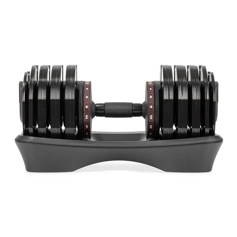 Bild 2 för Gymstick Quick-Lock Dumbbell 36 kg, Justerbara hantlar