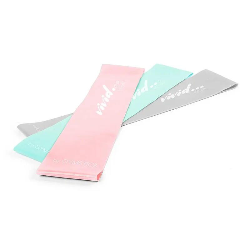 Bild 1 för Gymstick Vivid Mini Band Set 3-pack