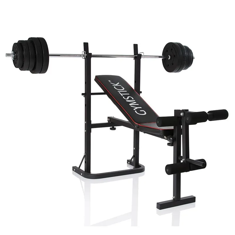 Bild 1 för Gymstick Weight Bench with 40kg Set