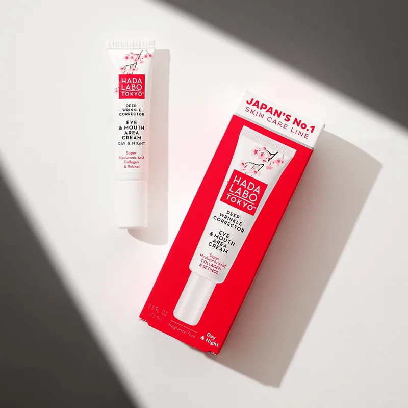 Bild 4 för Hada Labo Tokyo Deep Wrinkle Corrector Eye & Mouth Area Cream 15 ml