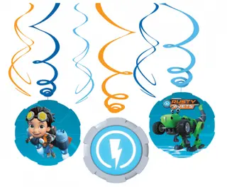Produktfoto för Hängande dekoration Rusty Rivets 6-pack