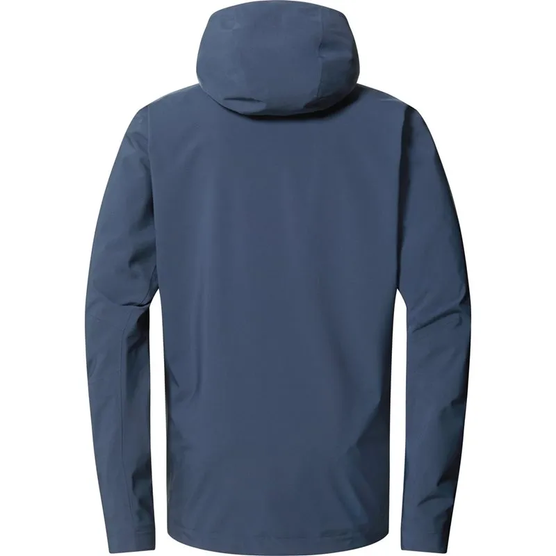 Bild 2 för Haglöfs Breeze Proof JacketMen Tarn Blue