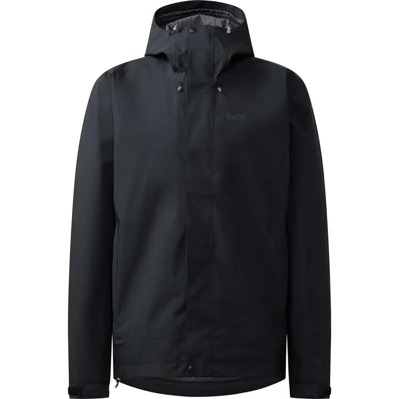 Bild 1 för Haglöfs Breeze Proof JacketMen True Black