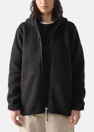 Produktfoto för Haglöfs Funäs Pile Hood Women True Black True Black S