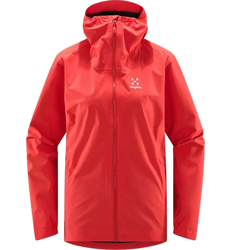 Bild 1 för Haglöfs Korp Proof Jacket Women Bright Red