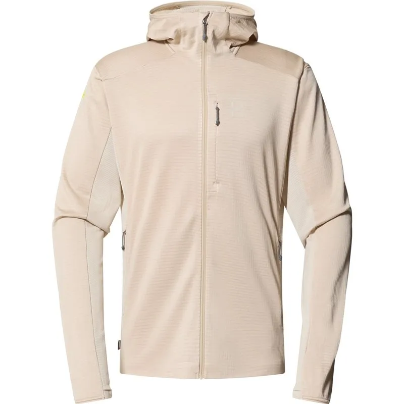 Bild 1 för Haglöfs L.I.M Mid Fast II Hood Men Chalk Beige
