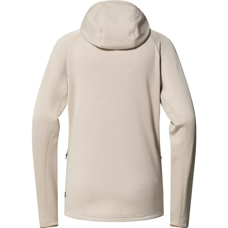 Bild 2 för Haglöfs Magma Mid Hood Women Chalk Beige