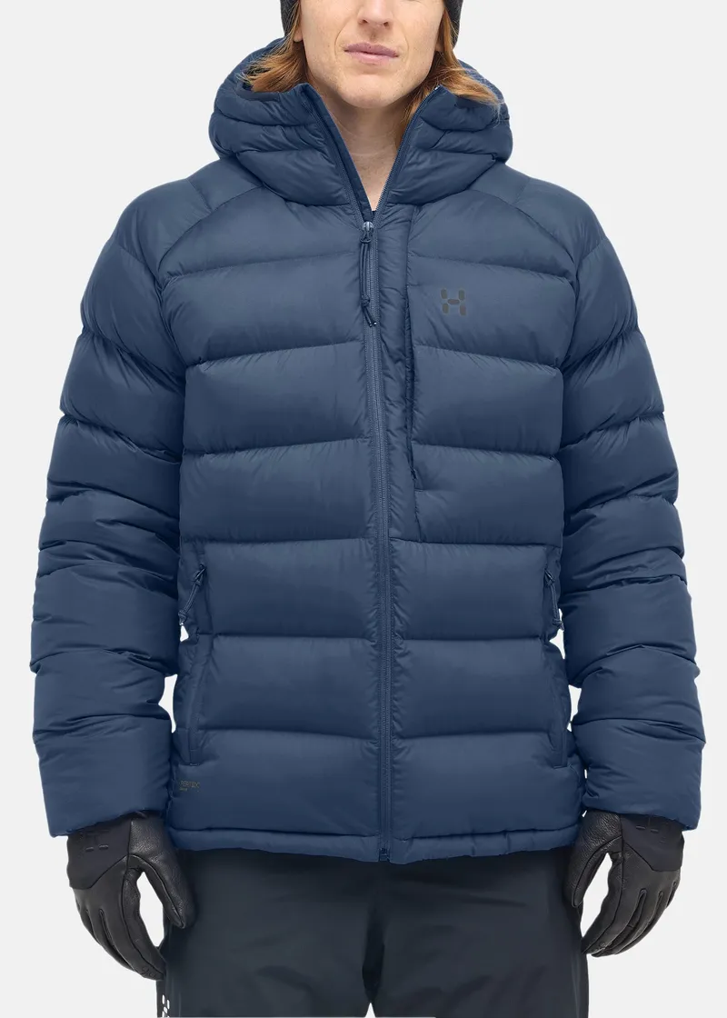 Bild 1 för Haglöfs Rosson Down Hood Men Tarn Blue