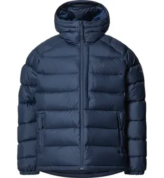 Produktfoto för Haglöfs Rosson Down Hood Men Tarn Blue