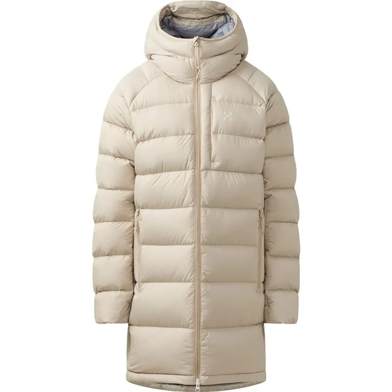 Bild 1 för Haglöfs Rosson Down Parka Women Chalk Beige Chalk Beige L
