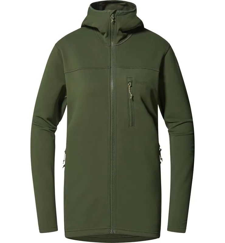 Bild 1 för Haglöfs Rosson Mid Hood Women Seaweed Green