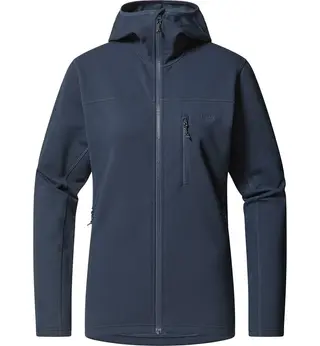 Produktfoto för Haglöfs Rosson Mid Hood Women Tarn Blue