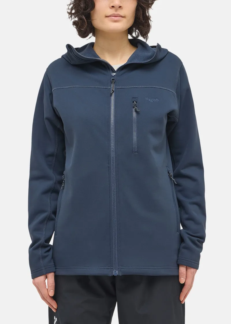 Bild 1 för Haglöfs Rosson Mid Hood Women Tarn Blue