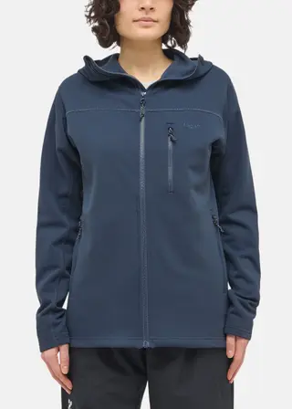 Produktfoto för Haglöfs Rosson Mid Hood Women Tarn Blue