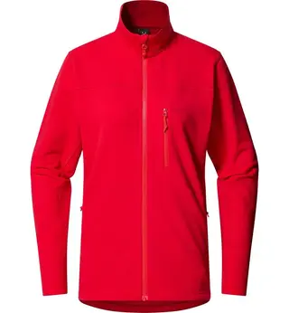 Produktfoto för Haglöfs Rosson Mid Jacket Women Bright Red