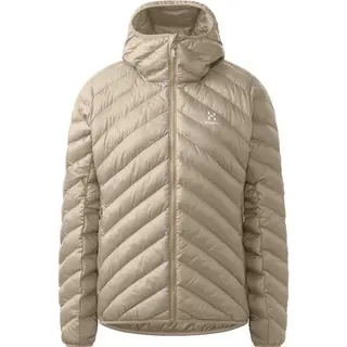 Produktfoto för Haglöfs Särna Mimic Hood Women Chalk Beige Chalk Beige XS