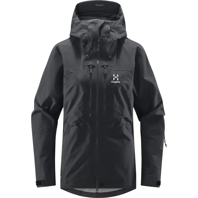 Bild 1 för Haglöfs Spitz GTX Pro II Jacket Women True Black - L