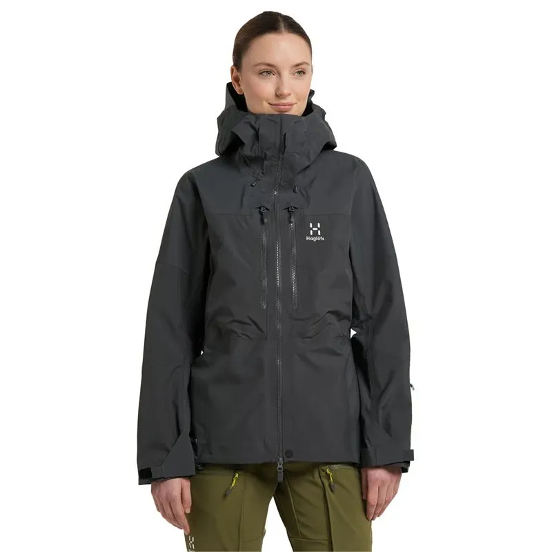 Bild 2 för Haglöfs Spitz GTX Pro II Jacket Women True Black - L