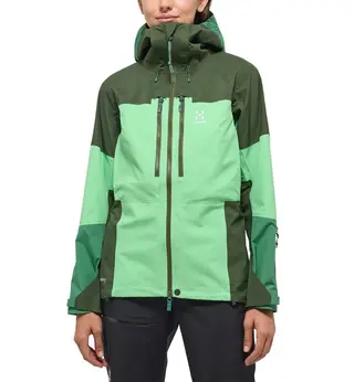 Produktfoto för Haglöfs Spitz GTX PRO Jacket Women Mint Stone/Seaweed Green