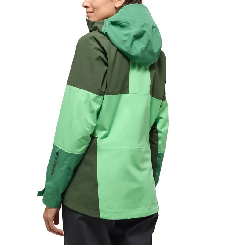 Bild 2 för Haglöfs Spitz GTX PRO Jacket Women Mint Stone/Seaweed Green